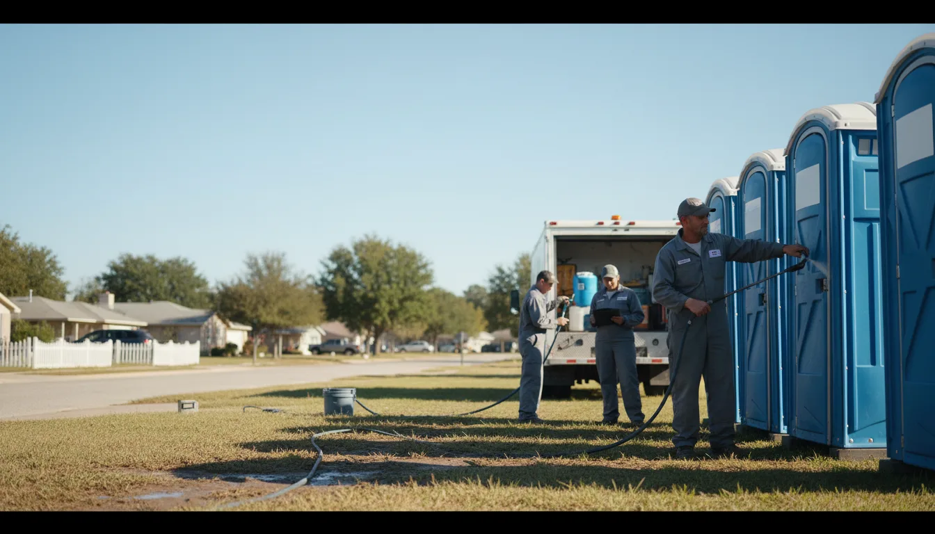 Long-Term Portable Toilet Rental in Deerfield, OH near me
